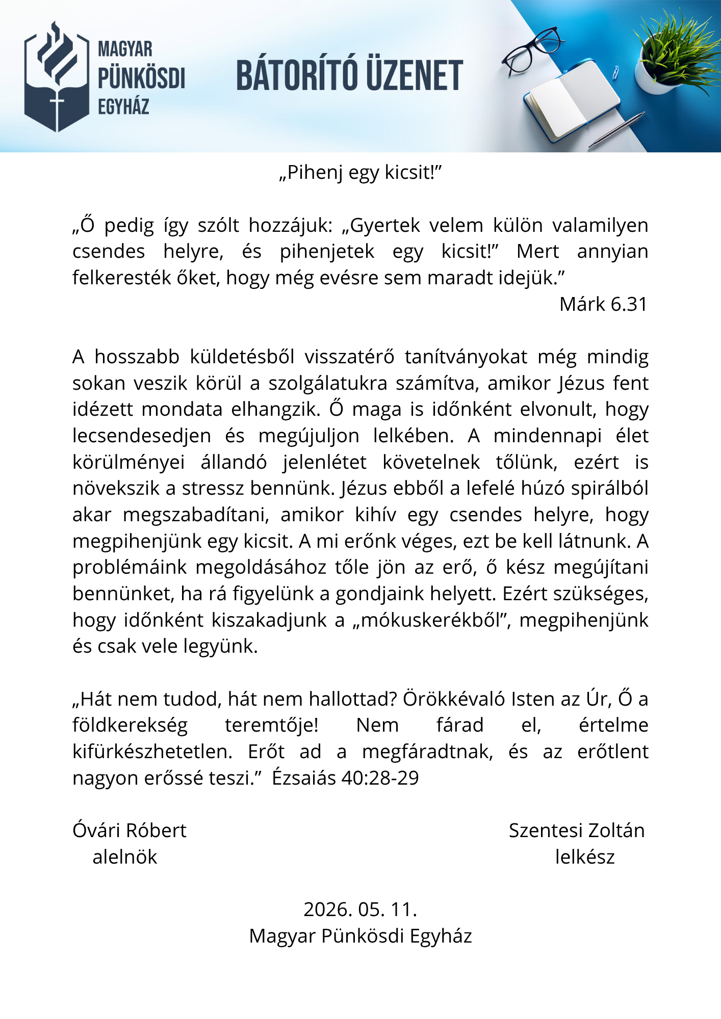 uzenet